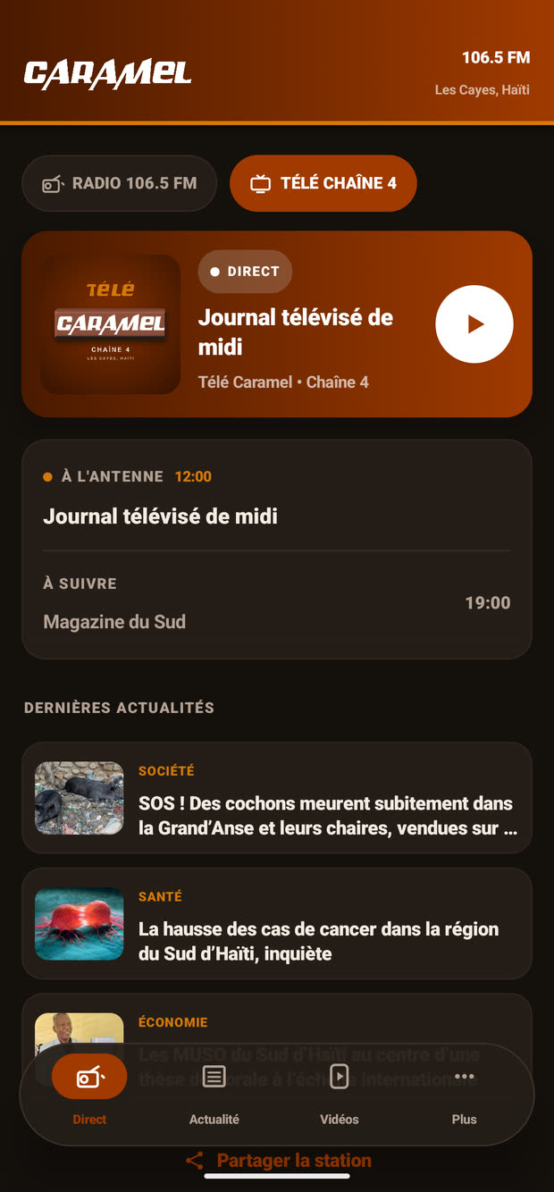 La télé en direct