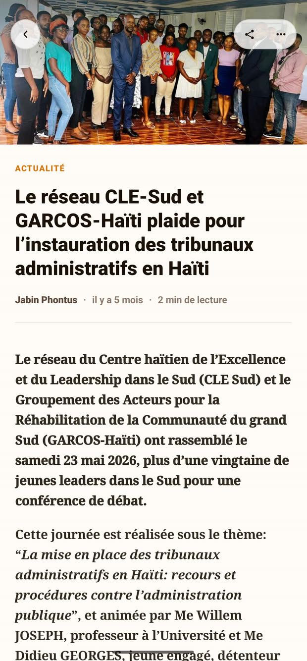 Un article
