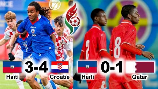 Mondial U15: deux défaites pour Haïti face à la Croatie et au Qatar